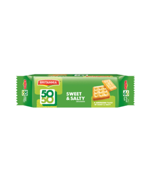 Britannia 50-50 Sweet & Salty 71G x 24 in Carton