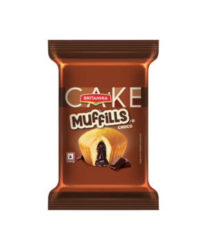 Britannia Muffills Muffin Cake Chocolate 30G x 12 x 12 in Carton