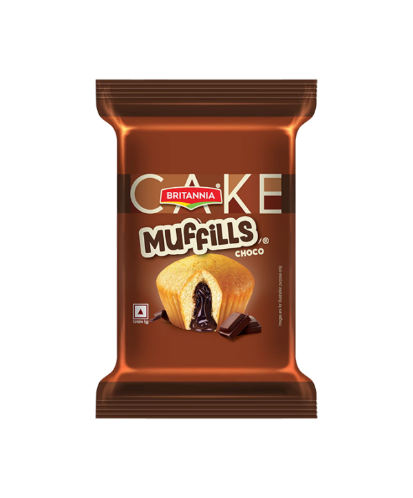 Britannia Muffills Muffin Cake Chocolate 30G x 12 x 12 in Carton