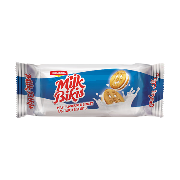 Britannia Milk Bikis Milk Cream 44G x 12 x 12 in Carton